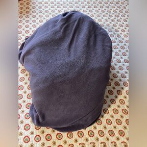 EUC King Size Purple Fleece Fitted Sheet